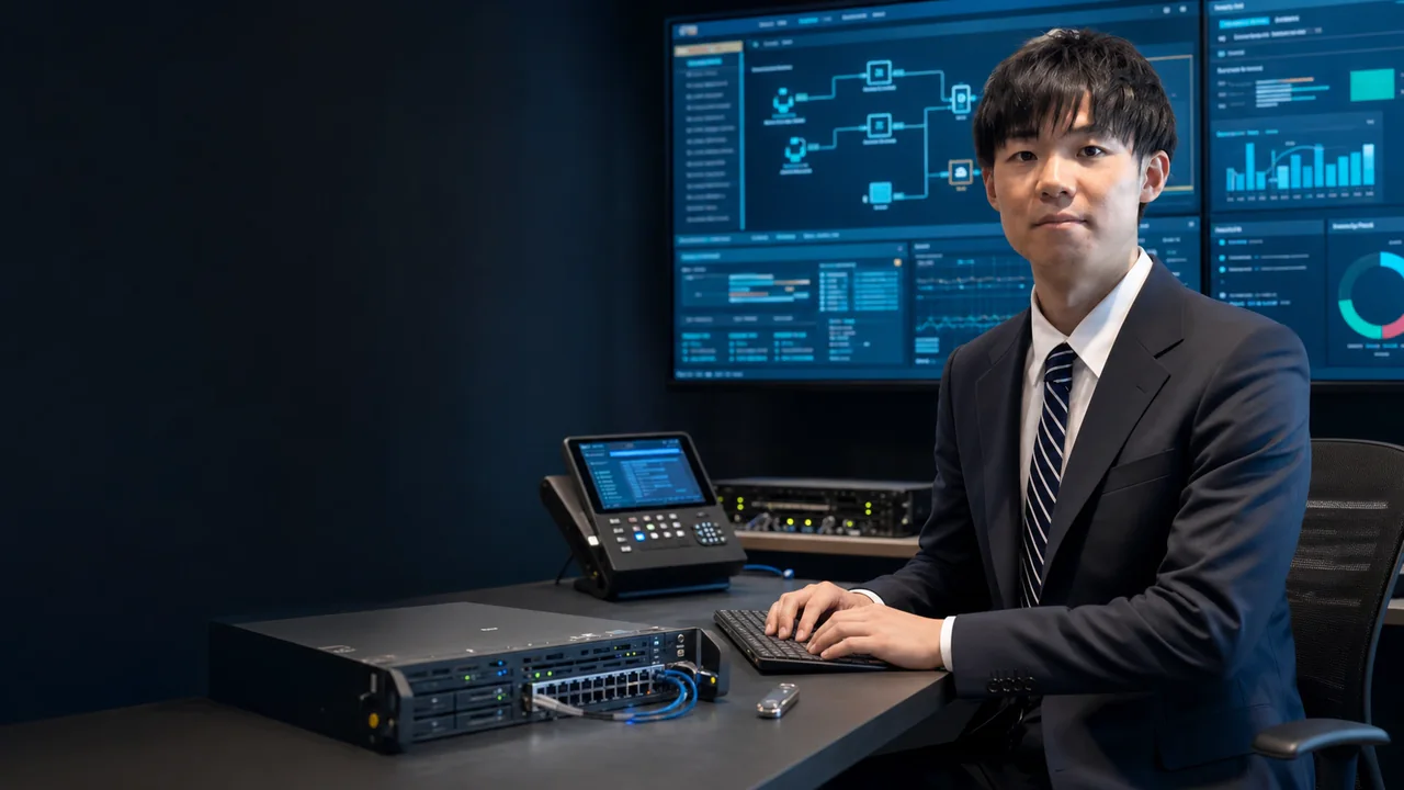 AWSクラウドを表す、入力・変換・確認・成果を一続きに置いた触覚的な制作模型